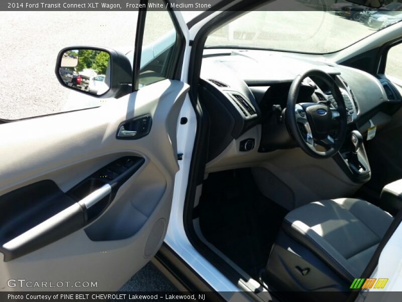 Frozen White / Medium Stone 2014 Ford Transit Connect XLT Wagon
