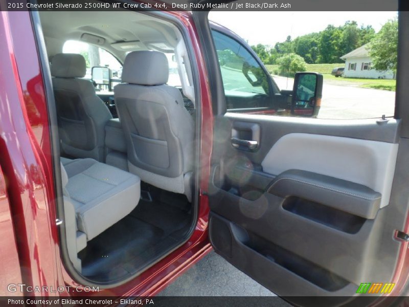 Deep Ruby Metallic / Jet Black/Dark Ash 2015 Chevrolet Silverado 2500HD WT Crew Cab 4x4