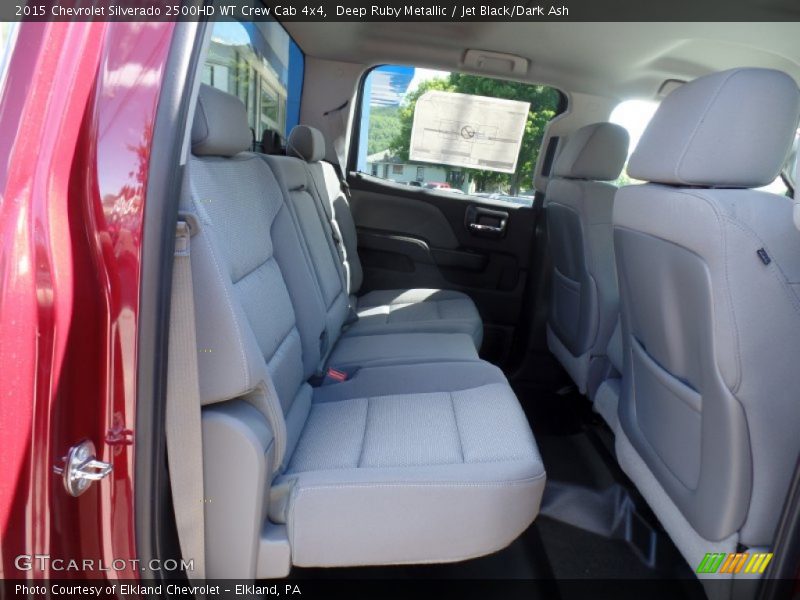 Deep Ruby Metallic / Jet Black/Dark Ash 2015 Chevrolet Silverado 2500HD WT Crew Cab 4x4