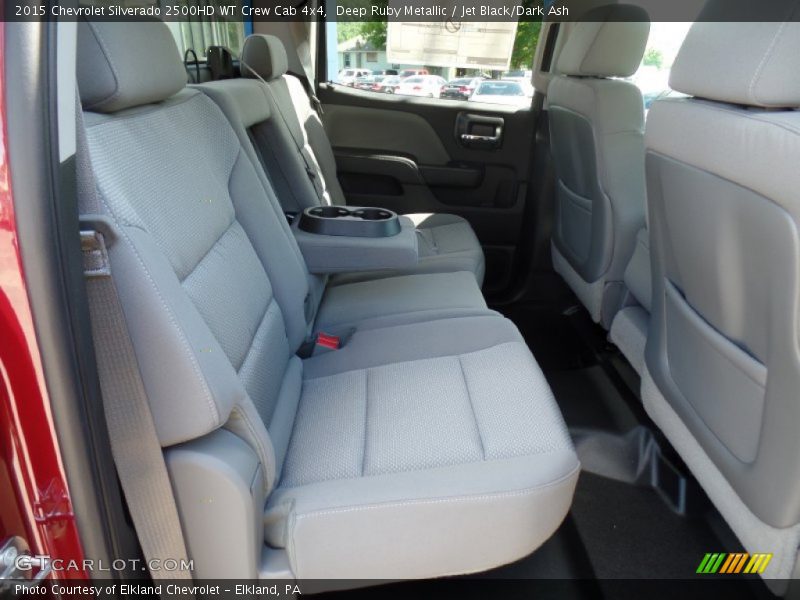 Deep Ruby Metallic / Jet Black/Dark Ash 2015 Chevrolet Silverado 2500HD WT Crew Cab 4x4