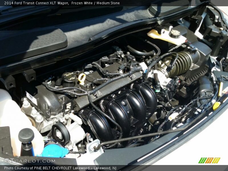 Frozen White / Medium Stone 2014 Ford Transit Connect XLT Wagon