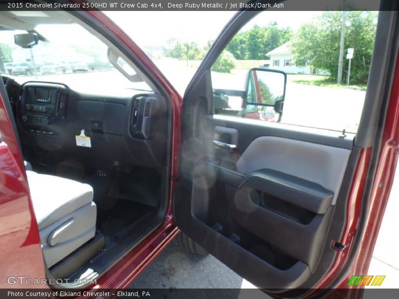 Deep Ruby Metallic / Jet Black/Dark Ash 2015 Chevrolet Silverado 2500HD WT Crew Cab 4x4