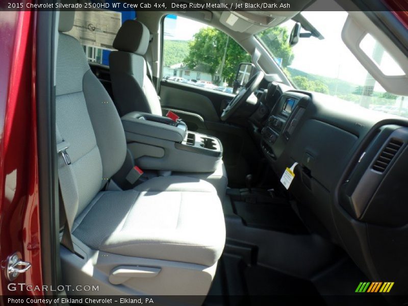 Deep Ruby Metallic / Jet Black/Dark Ash 2015 Chevrolet Silverado 2500HD WT Crew Cab 4x4