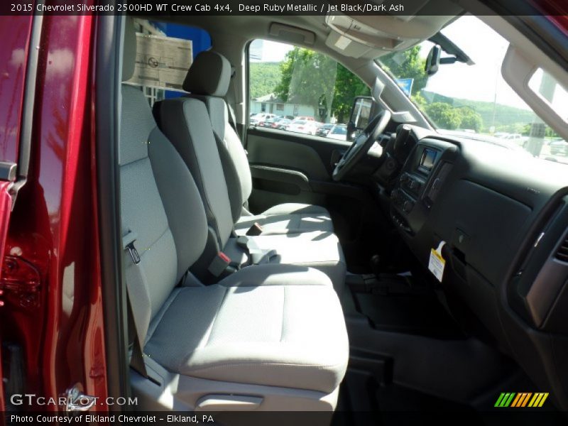 Deep Ruby Metallic / Jet Black/Dark Ash 2015 Chevrolet Silverado 2500HD WT Crew Cab 4x4