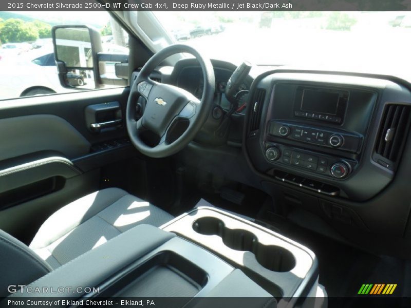 Deep Ruby Metallic / Jet Black/Dark Ash 2015 Chevrolet Silverado 2500HD WT Crew Cab 4x4