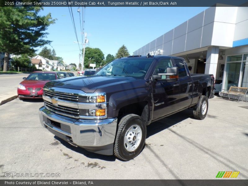 Front 3/4 View of 2015 Silverado 2500HD WT Double Cab 4x4