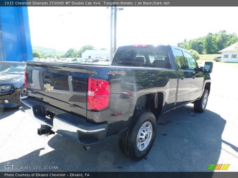 Tungsten Metallic / Jet Black/Dark Ash 2015 Chevrolet Silverado 2500HD WT Double Cab 4x4