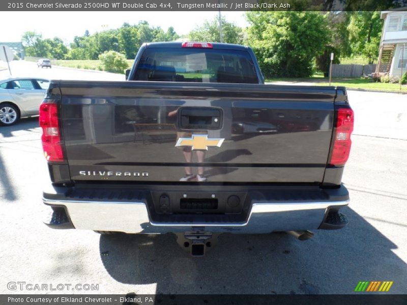 Tungsten Metallic / Jet Black/Dark Ash 2015 Chevrolet Silverado 2500HD WT Double Cab 4x4