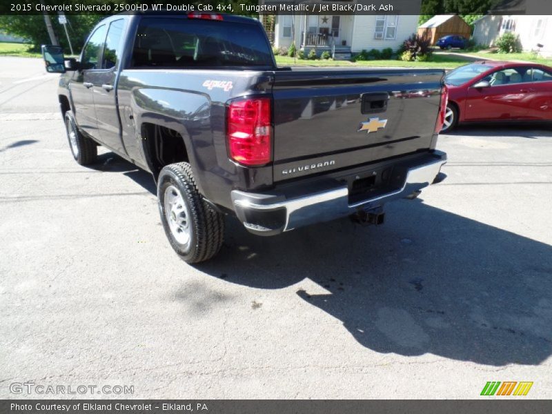 Tungsten Metallic / Jet Black/Dark Ash 2015 Chevrolet Silverado 2500HD WT Double Cab 4x4