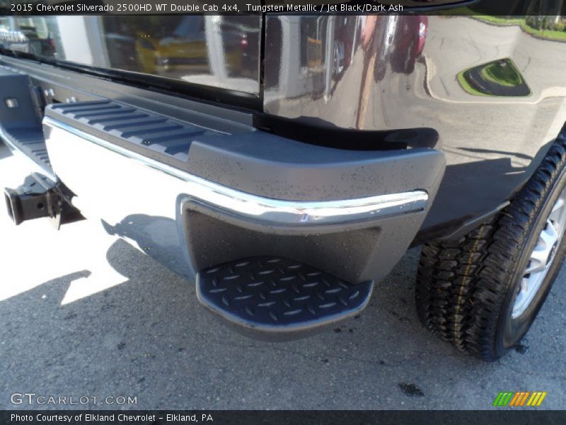 Tungsten Metallic / Jet Black/Dark Ash 2015 Chevrolet Silverado 2500HD WT Double Cab 4x4