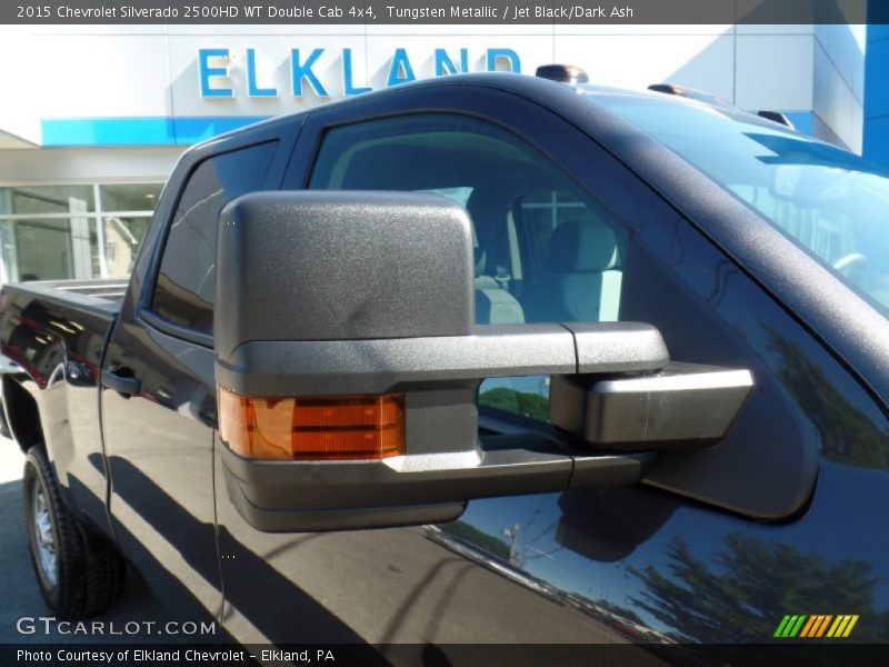 Tungsten Metallic / Jet Black/Dark Ash 2015 Chevrolet Silverado 2500HD WT Double Cab 4x4
