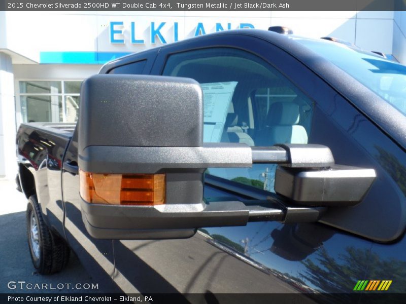 Tungsten Metallic / Jet Black/Dark Ash 2015 Chevrolet Silverado 2500HD WT Double Cab 4x4