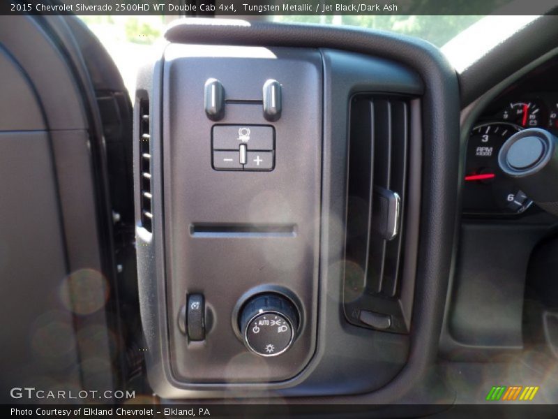 Tungsten Metallic / Jet Black/Dark Ash 2015 Chevrolet Silverado 2500HD WT Double Cab 4x4