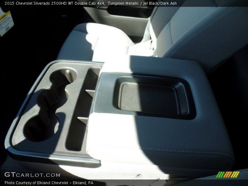 Tungsten Metallic / Jet Black/Dark Ash 2015 Chevrolet Silverado 2500HD WT Double Cab 4x4