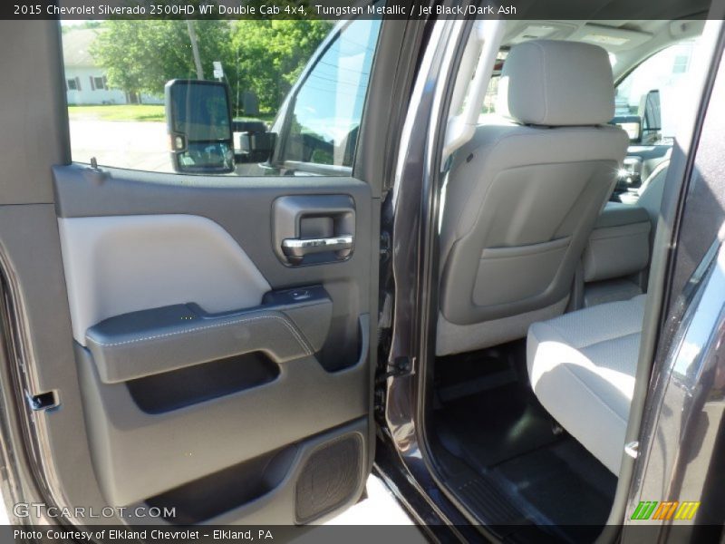 Tungsten Metallic / Jet Black/Dark Ash 2015 Chevrolet Silverado 2500HD WT Double Cab 4x4