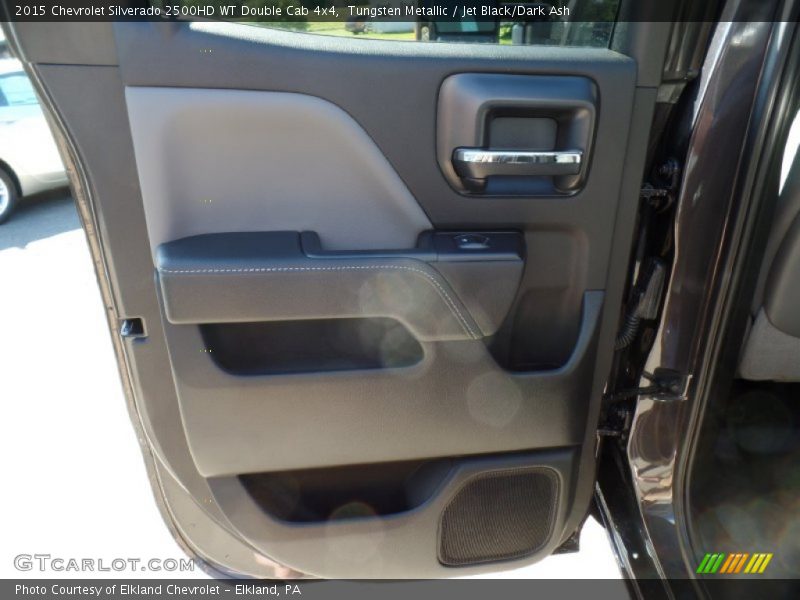 Tungsten Metallic / Jet Black/Dark Ash 2015 Chevrolet Silverado 2500HD WT Double Cab 4x4