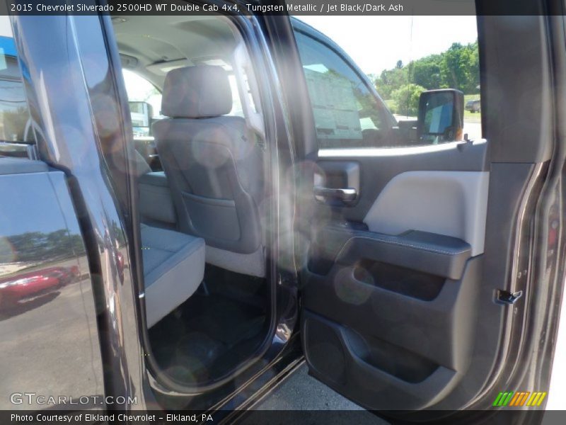 Tungsten Metallic / Jet Black/Dark Ash 2015 Chevrolet Silverado 2500HD WT Double Cab 4x4