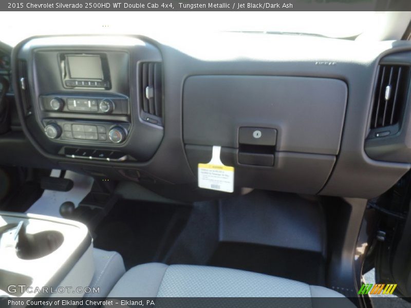 Tungsten Metallic / Jet Black/Dark Ash 2015 Chevrolet Silverado 2500HD WT Double Cab 4x4