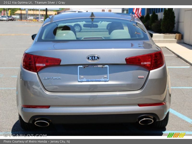 Titanium Silver / Gray 2012 Kia Optima LX