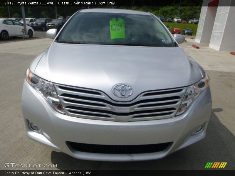 Classic Silver Metallic / Light Gray 2012 Toyota Venza XLE AWD