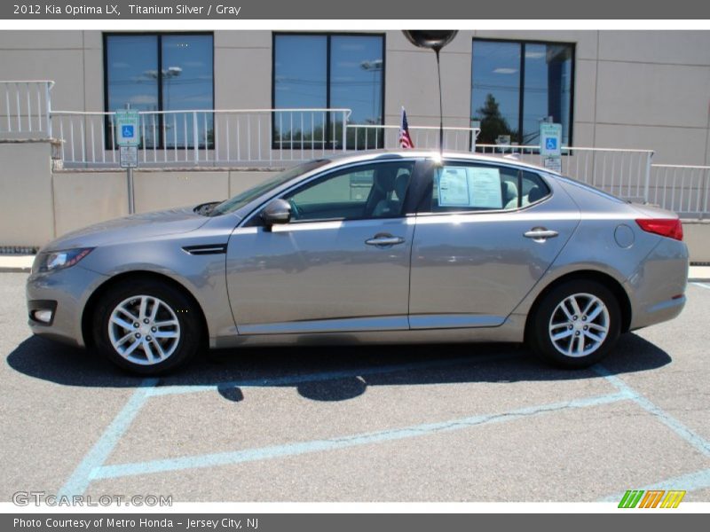 Titanium Silver / Gray 2012 Kia Optima LX
