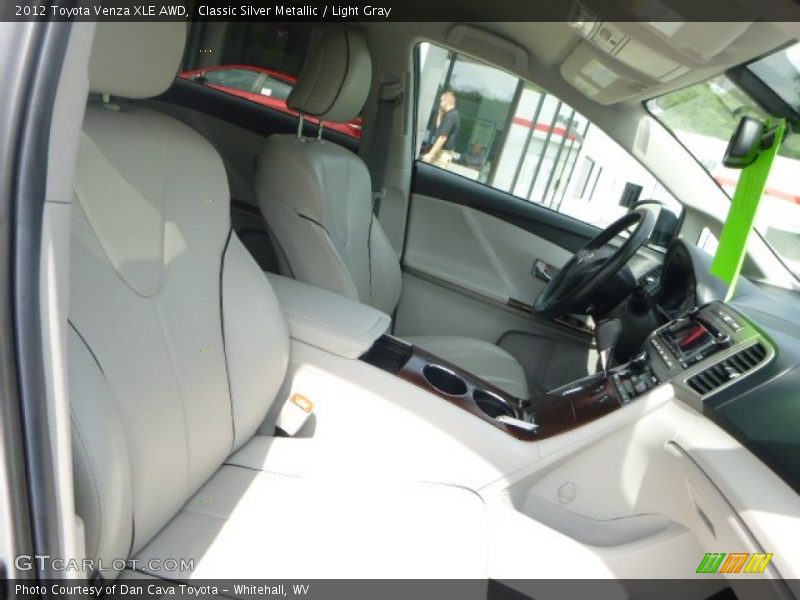 Classic Silver Metallic / Light Gray 2012 Toyota Venza XLE AWD