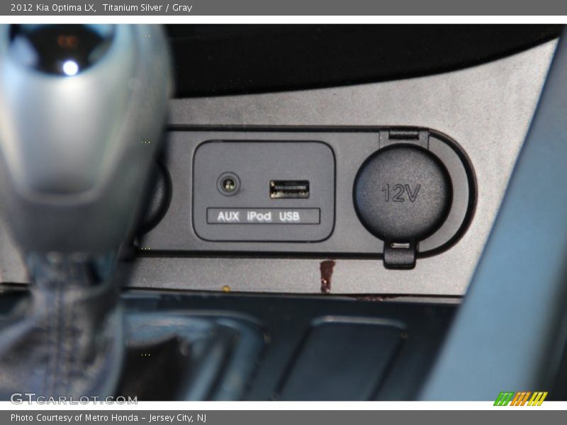 Titanium Silver / Gray 2012 Kia Optima LX