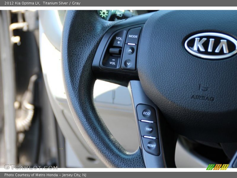 Titanium Silver / Gray 2012 Kia Optima LX
