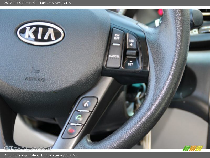 Titanium Silver / Gray 2012 Kia Optima LX