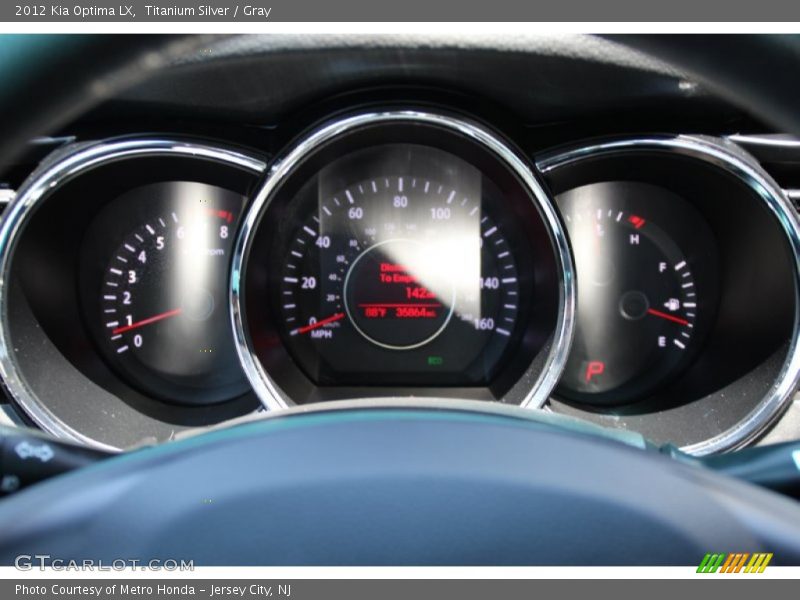 Titanium Silver / Gray 2012 Kia Optima LX