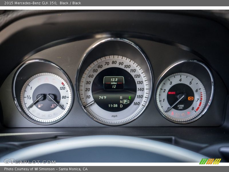 Black / Black 2015 Mercedes-Benz GLK 350