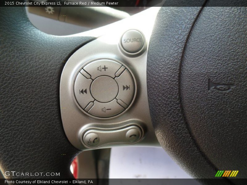 Furnace Red / Medium Pewter 2015 Chevrolet City Express LS