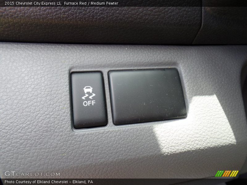 Furnace Red / Medium Pewter 2015 Chevrolet City Express LS