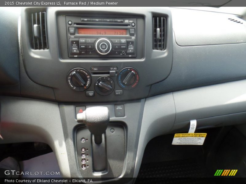 Furnace Red / Medium Pewter 2015 Chevrolet City Express LS