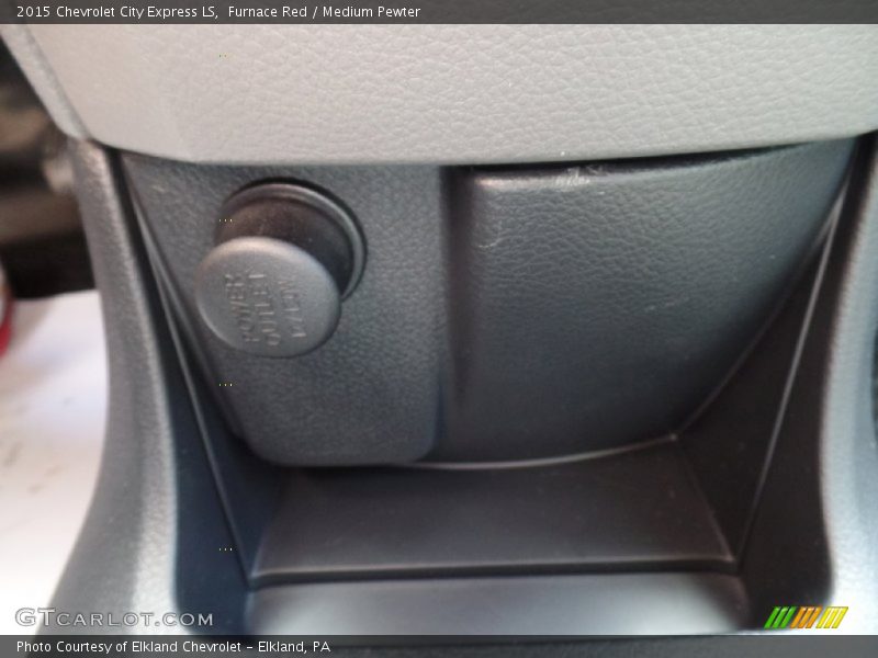 Furnace Red / Medium Pewter 2015 Chevrolet City Express LS