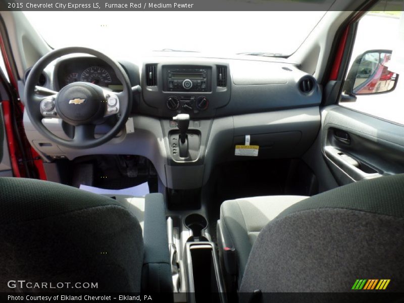 Furnace Red / Medium Pewter 2015 Chevrolet City Express LS
