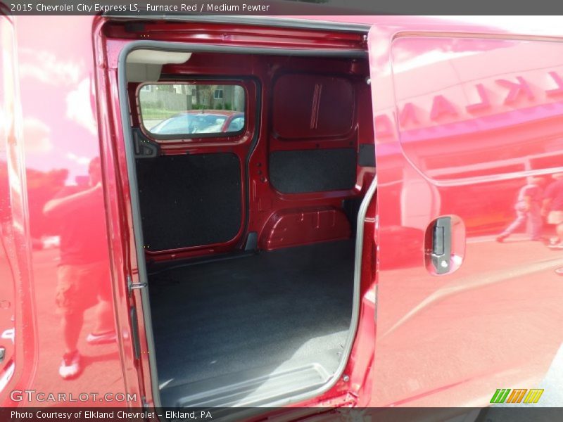 Furnace Red / Medium Pewter 2015 Chevrolet City Express LS