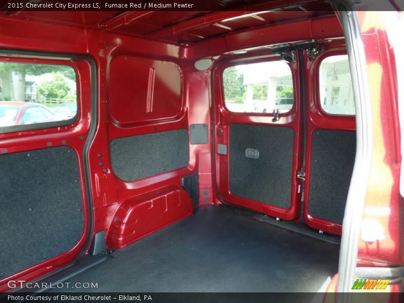 Furnace Red / Medium Pewter 2015 Chevrolet City Express LS