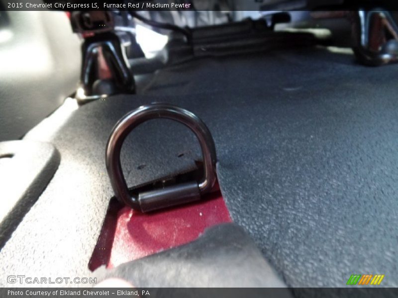 Furnace Red / Medium Pewter 2015 Chevrolet City Express LS