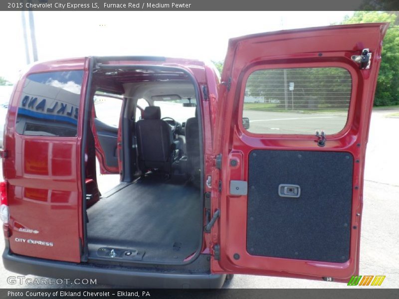 Furnace Red / Medium Pewter 2015 Chevrolet City Express LS