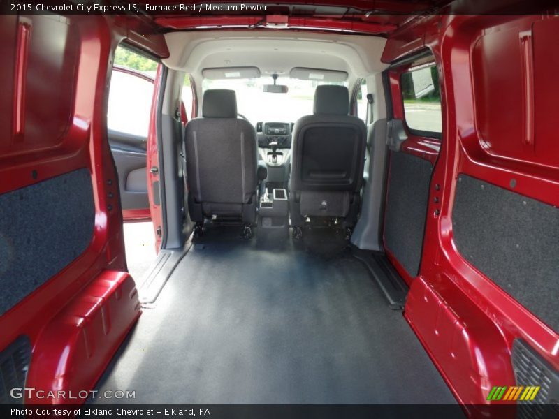 Furnace Red / Medium Pewter 2015 Chevrolet City Express LS