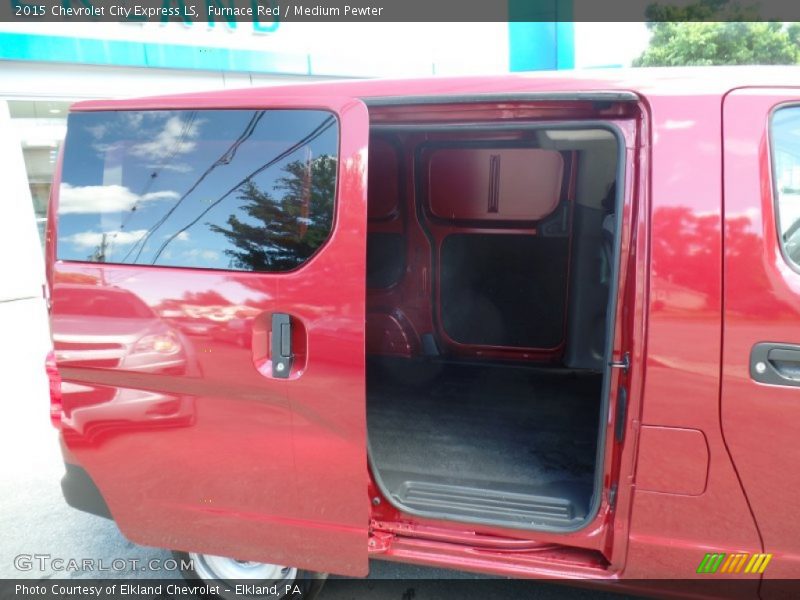Furnace Red / Medium Pewter 2015 Chevrolet City Express LS