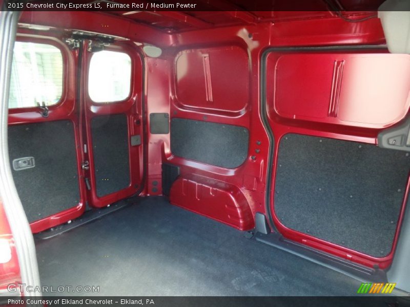 Furnace Red / Medium Pewter 2015 Chevrolet City Express LS