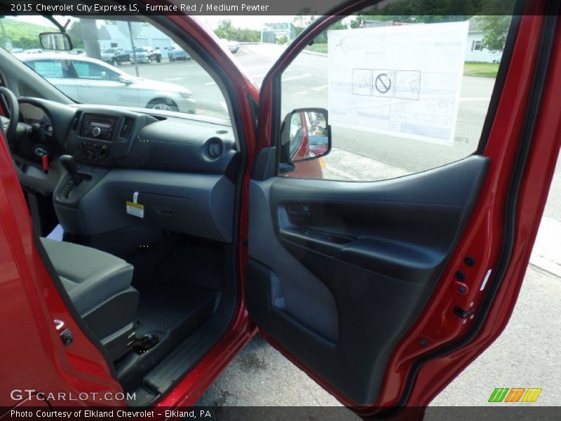 Furnace Red / Medium Pewter 2015 Chevrolet City Express LS