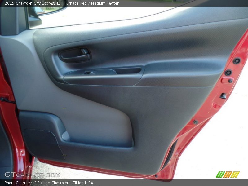 Furnace Red / Medium Pewter 2015 Chevrolet City Express LS