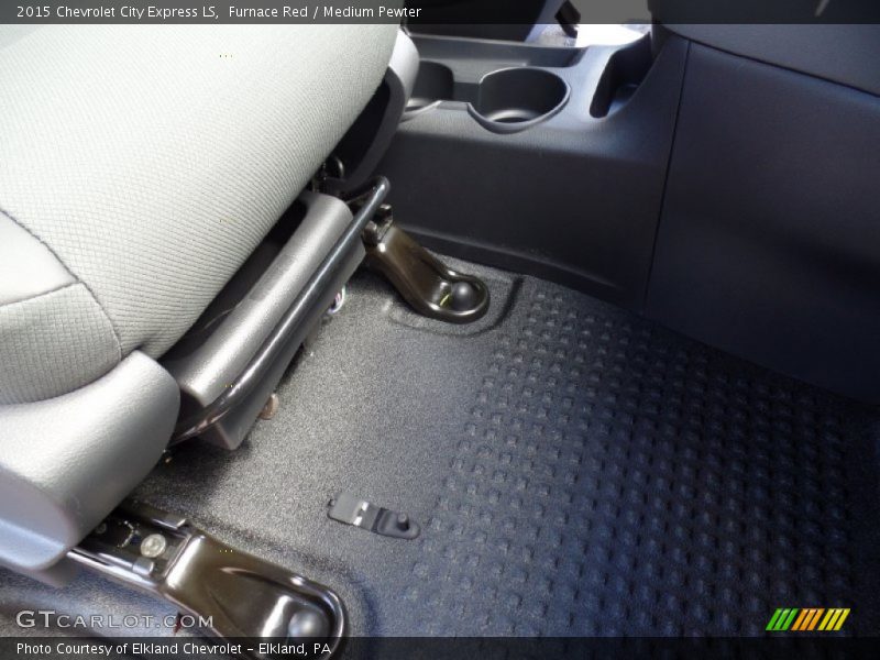Furnace Red / Medium Pewter 2015 Chevrolet City Express LS