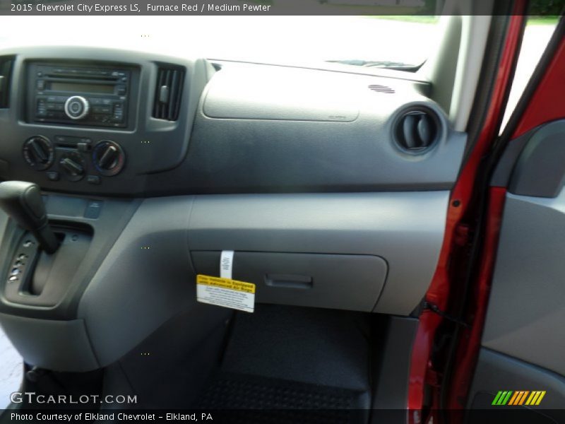 Furnace Red / Medium Pewter 2015 Chevrolet City Express LS