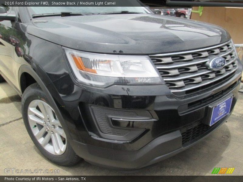 Shadow Black / Medium Light Camel 2016 Ford Explorer FWD