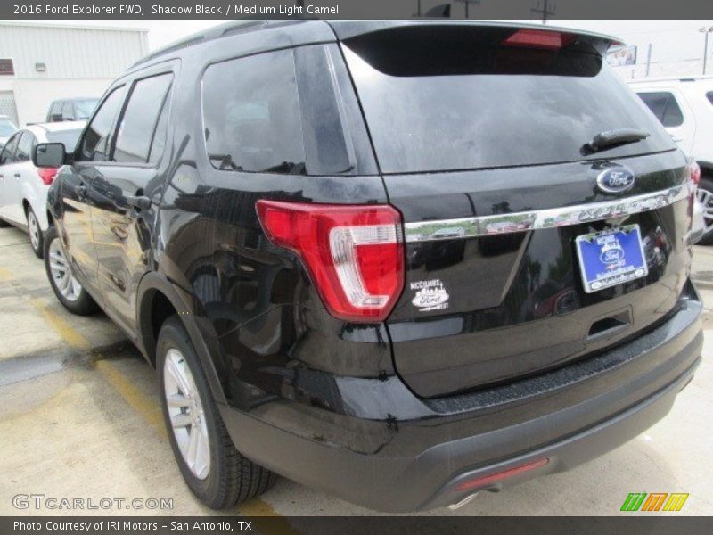 Shadow Black / Medium Light Camel 2016 Ford Explorer FWD
