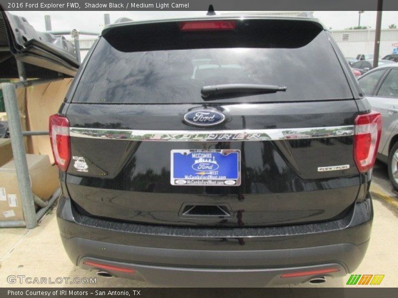 Shadow Black / Medium Light Camel 2016 Ford Explorer FWD